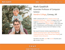 Tablet Screenshot of mark.goadrich.com